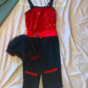 Large child (LC ) one piece dance costume